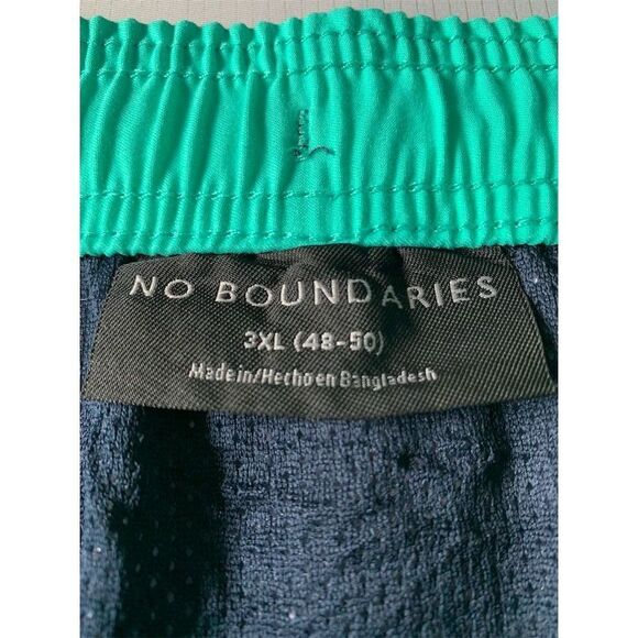 No‎ Boundaries Men's 3XL Skull Floral Swim Trunks Elastic Waist Multicolor - Picture 12 of 12